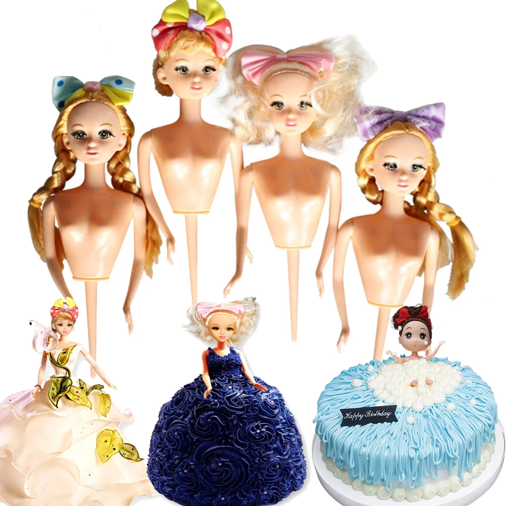 Lovely 4Pcs/Set Food Grade Plastic Doll Model Mould Cake Mold for DIY Doll Dress Cake Decorating Tools
Lovely 4Pcs/Set Food Grade Plastic Doll Model Mould Cake Mold for DIY Doll Dress Cake Decorating Tools