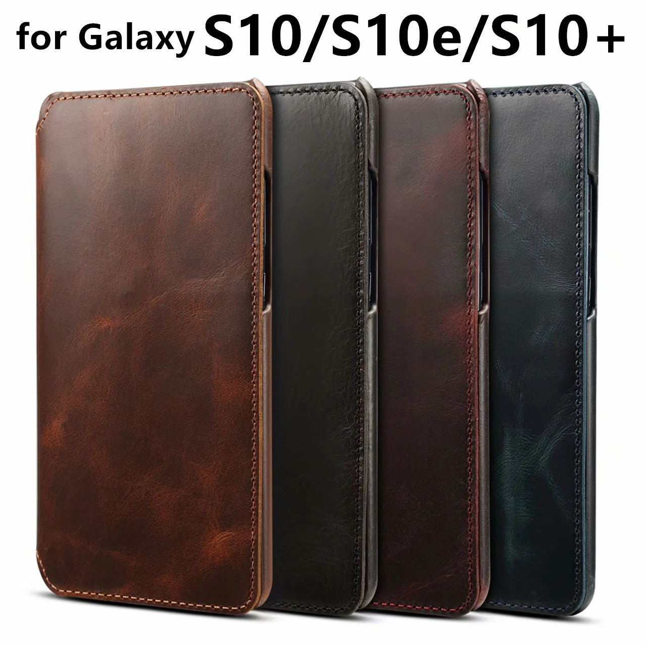 Premium Retro Leather Case for Samsung S10e Protective Shell Flip Cover for Samsung Galaxy S10 S10 Plus Business Retro Luxury
Premium Retro Leather Case for Samsung S10e Protective Shell Flip Cover for Samsung Galaxy S10 S10 Plus Business Retro Luxury