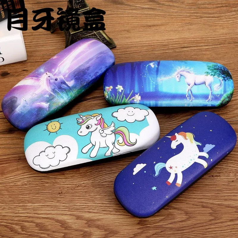 New Pegasus Unicorn Cartoon Myopia Glasses Case Ins Girls and Boys Creative Personality Portable Pressure-proof Eyeglass Box
New Pegasus Unicorn Cartoon Myopia Glasses Case Ins Girls and Boys Creative Personality Portable Pressure-proof Eyeglass Box