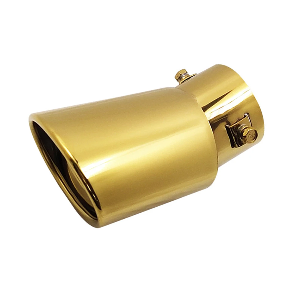 1pcs 63mm Universal Car Auto Exhaust Muffler Tip Stainless Steel Gold Fit for Toyota corolla /Chevorlet Cruze Accessories
1pcs 63mm Universal Car Auto Exhaust Muffler Tip Stainless Steel Gold Fit for Toyota corolla /Chevorlet Cruze Accessories