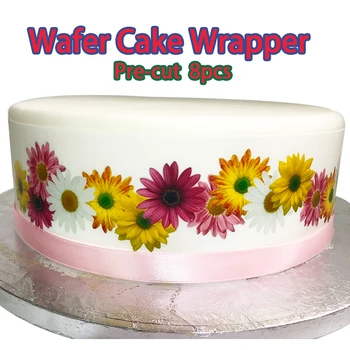 Print Edible Wafer Wrappers For Fondant Cake 8pcs, Pre-cut Lace Wedding Cake Decorating Tools, Cupcake Decorating Supplies
Print Edible Wafer Wrappers For Fondant Cake 8pcs, Pre-cut Lace Wedding Cake Decorating Tools, Cupcake Decorating Supplies