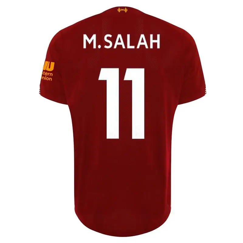 

New 19 20 Mohamed Salah soccer jersey MANE Tops VIRGIL football shirt KEITA camiseta FIRMINO Kits ALISSON 2019 liverpool