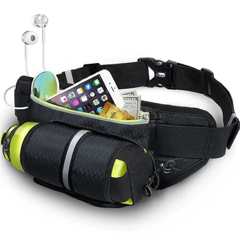 Black Waist Pack Bags with Water Bottle Holder Waterproof Running Belt for Men Women Reflective Bottle Gym Bag Pack for Hiking
Black Waist Pack Bags with Water Bottle Holder Waterproof Running Belt for Men Women Reflective Bottle Gym Bag Pack for Hiking