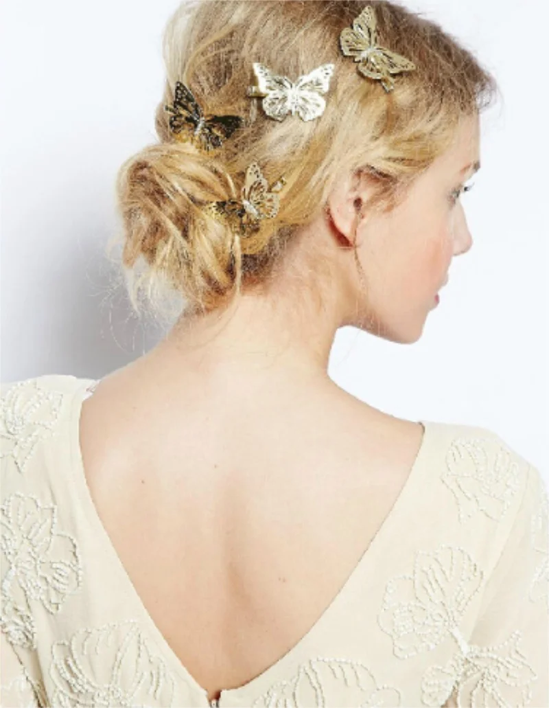 Summer Butterfly Hairpins Hair Clip Wedding Hair Accessories High Quality Hair Comb Hair Clips For Girl Women / by dhl 2000pcs
Summer Butterfly Hairpins Hair Clip Wedding Hair Accessories High Quality Hair Comb Hair Clips For Girl Women / by dhl 2000pcs