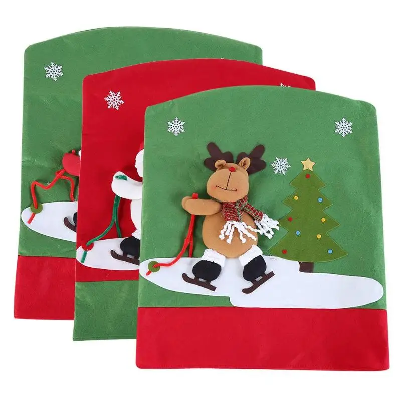 Christmas Chair Back Cover Santa Claus Snowman Xmas Party Dinner Table Chair Back Covers Christmas Decoration for Home
Christmas Chair Back Cover Santa Claus Snowman Xmas Party Dinner Table Chair Back Covers Christmas Decoration for Home