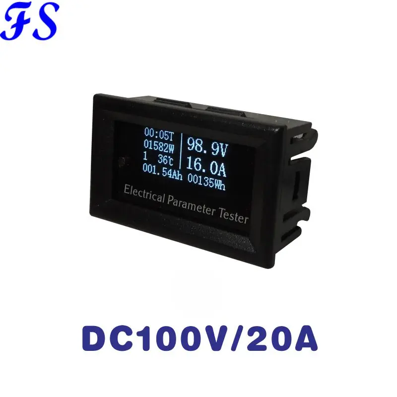 RD27M DC 100V 20A DC Voltmeter Ammeter Digital Power Watt Meter Thermometer Battery Capacity Indicator Timer Ampere Volt Meter
RD27M DC 100V 20A DC Voltmeter Ammeter Digital Power Watt Meter Thermometer Battery Capacity Indicator Timer Ampere Volt Meter
