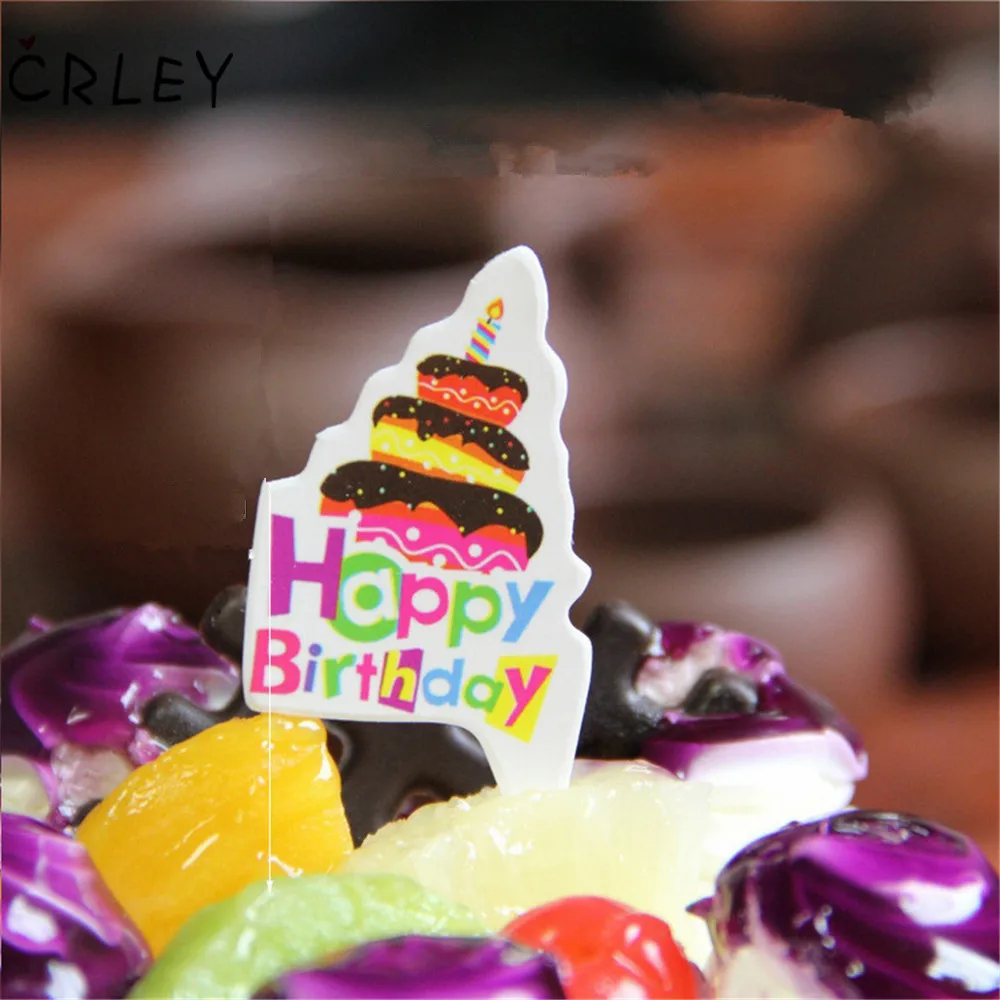 CRLEY 100pcs Small Birthday Party Cake Accessories Card Cupcake Toppers Handmade Crafts Flower Rainbow Christmas Tree Decor
CRLEY 100pcs Small Birthday Party Cake Accessories Card Cupcake Toppers Handmade Crafts Flower Rainbow Christmas Tree Decor