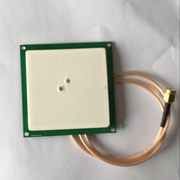 3dbi RHCP Ceramics rfid reader Antenna 60*60mm passive 865 868mhz / 915mhz small rfid uhf antenna 1-3meter for embedded system
3dbi RHCP Ceramics rfid reader Antenna 60*60mm passive 865 868mhz / 915mhz small rfid uhf antenna 1-3meter for embedded system