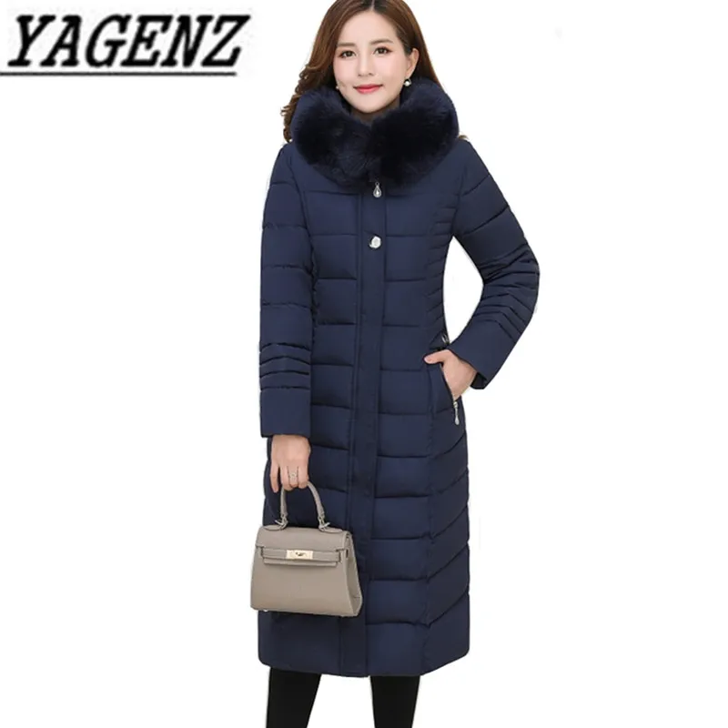 Middle-aged Women Jacket Hooded Warm Coat Loose Parkas Fur collar Down cotton Long Overcoat Large size Casual Female Jackets 6XL
Middle-aged Women Jacket Hooded Warm Coat Loose Parkas Fur collar Down cotton Long Overcoat Large size Casual Female Jackets 6XL