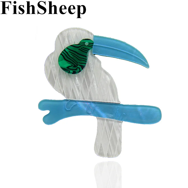 FishSheep Fashion Acrylic Bird Brooches Handmade Lovely Animal Woodpecker Corsage Pin Brooch Jewelry For Women Shirt Collar Clip
FishSheep Fashion Acrylic Bird Brooches Handmade Lovely Animal Woodpecker Corsage Pin Brooch Jewelry For Women Shirt Collar Clip