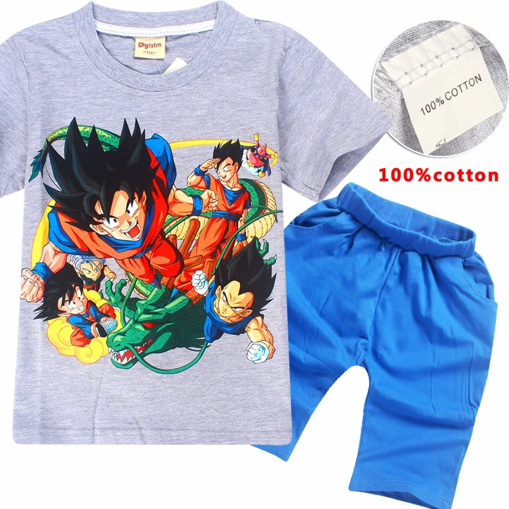 dragon ball kids clothes boys clothes Hot Sale Brand Boys Clothing Children Summer Cartoon Kids Boy Clothing Sets T-shirt+Pants
dragon ball kids clothes boys clothes Hot Sale Brand Boys Clothing Children Summer Cartoon Kids Boy Clothing Sets T-shirt+Pants