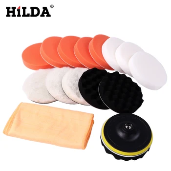 HILDA 18pcs car polishing pad set Polishing Buffer Waxing Buffing Pad Drill Set Kit Car Polishing sponge Wheel Kit polisher
HILDA 18pcs car polishing pad set Polishing Buffer Waxing Buffing Pad Drill Set Kit Car Polishing sponge Wheel Kit polisher