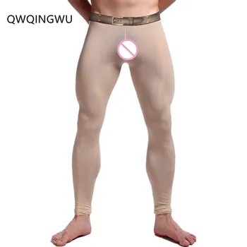 Sexy Men's Ultra-Thin Silky Long Johns Thermal Pants Cool Leggings Underwear Comfortable See Leggings Lingerie Long Johns
Sexy Men's Ultra-Thin Silky Long Johns Thermal Pants Cool Leggings Underwear Comfortable See Leggings Lingerie Long Johns