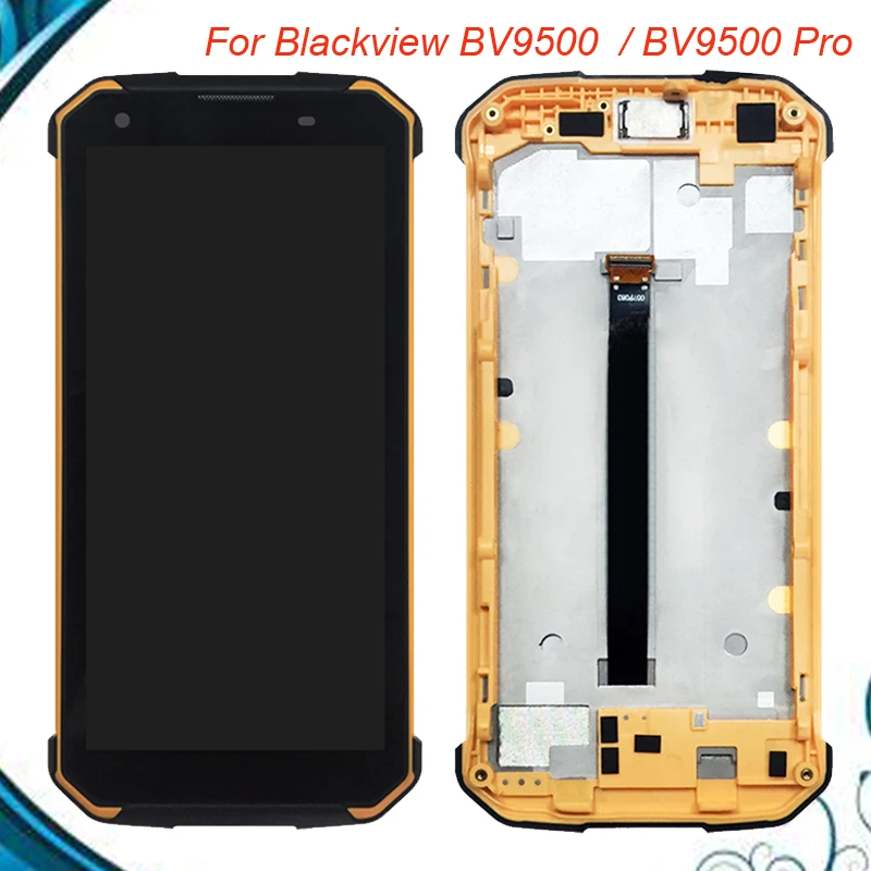 For Blackview BV9500 / BV9500 Pro LCD Display and Touch Screen With Frame Digitizer Replacement For BV9500Pro LCD
For Blackview BV9500 / BV9500 Pro LCD Display and Touch Screen With Frame Digitizer Replacement For BV9500Pro LCD