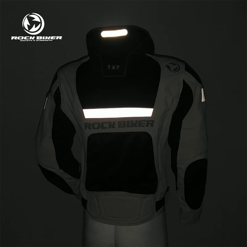 Мужская мотоциклетная куртка летняя модель дышащая одежда для защиты всего тела