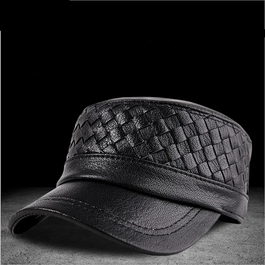 Genuine Sheepskin Leather Caps Fashion Warm Baseball Caps Hats Luxury Design Adjustable Visors Cap MZ46
Genuine Sheepskin Leather Caps Fashion Warm Baseball Caps Hats Luxury Design Adjustable Visors Cap MZ46