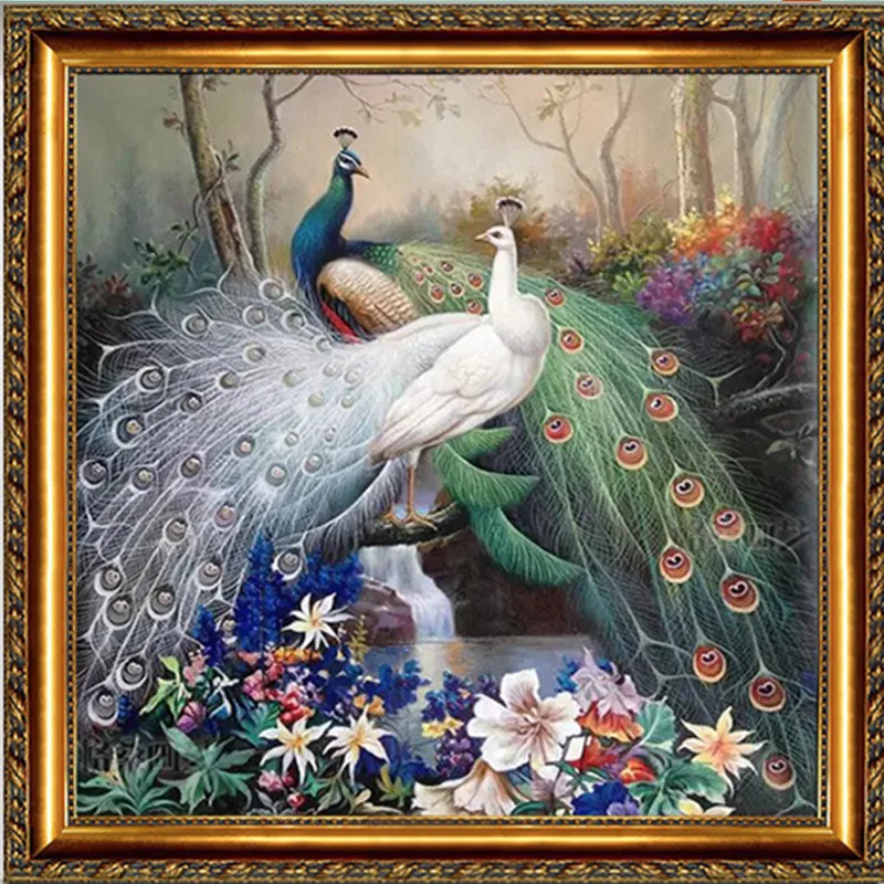 oneroom Handmade Animal Forest Couple Peacock Needlework Embroidery DIY DMC Crafts Cross Stitch Kits 14CT Unprinted Home
oneroom Handmade Animal Forest Couple Peacock Needlework Embroidery DIY DMC Crafts Cross Stitch Kits 14CT Unprinted Home