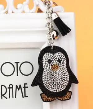 50pcs/lot epacket korean style woman man casual rhinestone penguin keychain leather cute penguin key ring
50pcs/lot epacket korean style woman man casual rhinestone penguin keychain leather cute penguin key ring