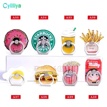Universal 360 Degree Food Doughnuts Hamburger Finger Ring Holder Phone Stand For Samsung Huawei Mobile Phones
Universal 360 Degree Food Doughnuts Hamburger Finger Ring Holder Phone Stand For Samsung Huawei Mobile Phones