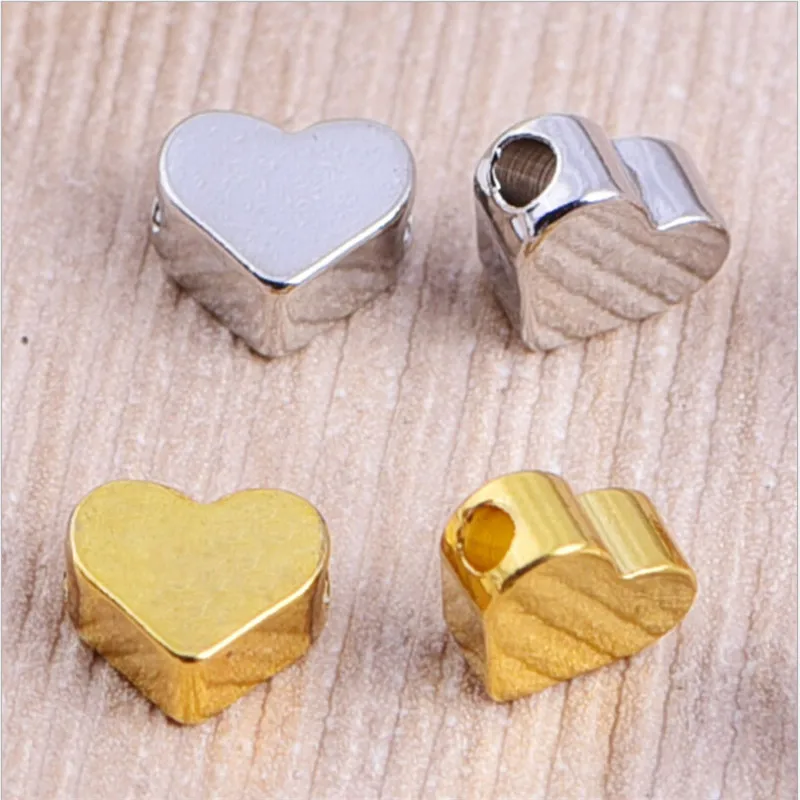 10pcs/lot creative diy space beads silver gold black heart beads metal copper beads for jewelry making charms bracelet necklace
10pcs/lot creative diy space beads silver gold black heart beads metal copper beads for jewelry making charms bracelet necklace