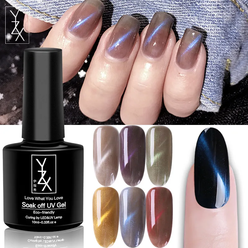 YZX New 10ML Semi-transparent Cat Eye Nail Gel Polish Soak Off Hybrid Varnish Lacquer Magnet Nail Art Strong Magnetic Sticks 
YZX New 10ML Semi-transparent Cat Eye Nail Gel Polish Soak Off Hybrid Varnish Lacquer Magnet Nail Art Strong Magnetic Sticks