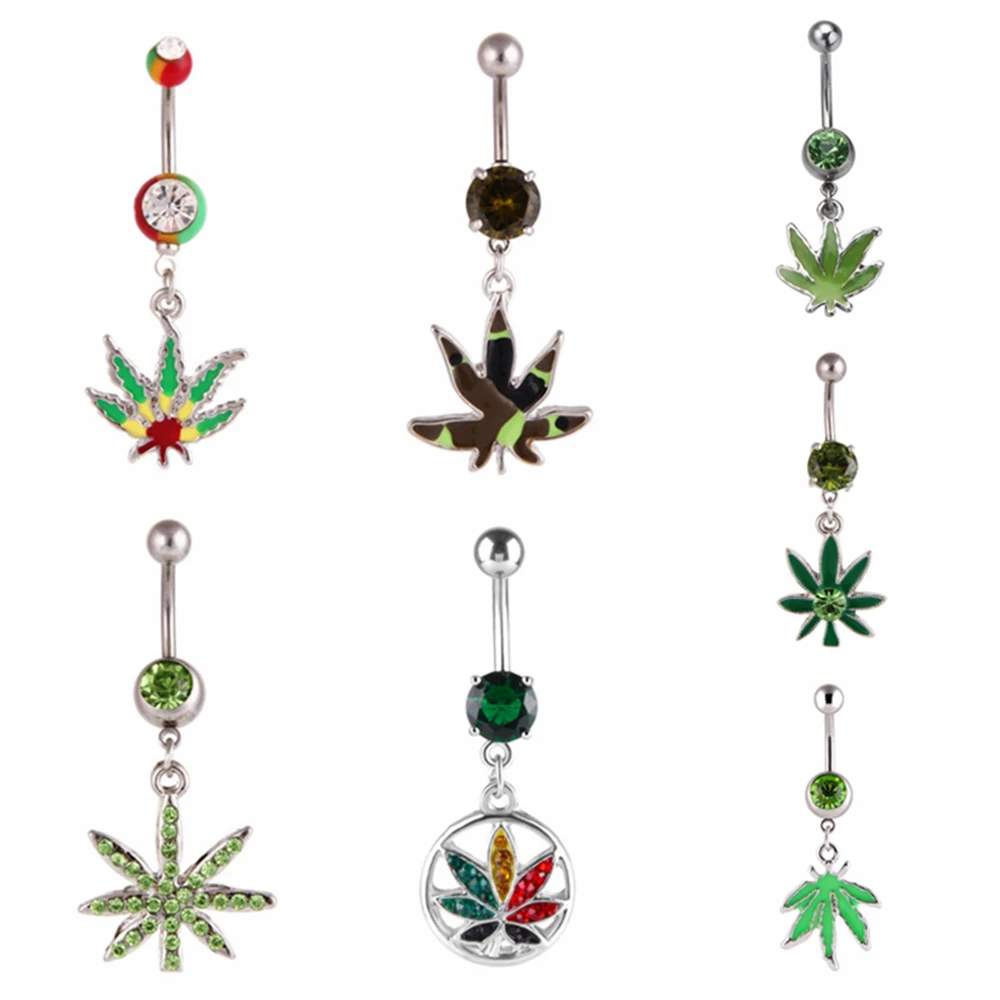 MODRSA 1Piece Mix Style Jamaican Rasta Leaf Belly Button Ring Leaf Crystal Stainless Steel Navel Piercing Ombligo Body Jewelry
MODRSA 1Piece Mix Style Jamaican Rasta Leaf Belly Button Ring Leaf Crystal Stainless Steel Navel Piercing Ombligo Body Jewelry