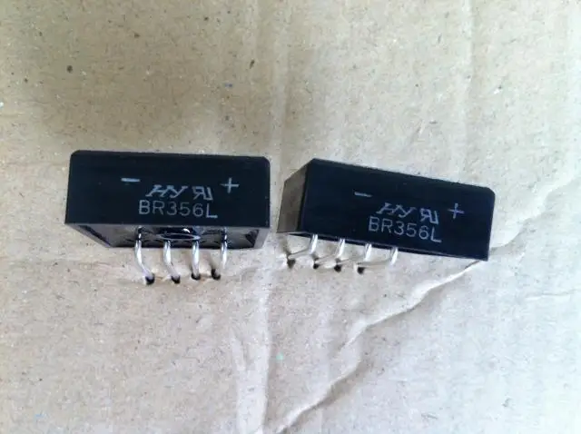 Image Free Shipping Imported bridge BR356L rectifier circuit board 35A 1000V treadmill single phase rectifier parts