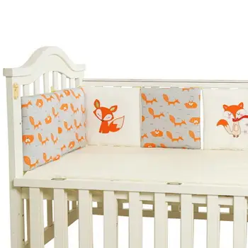 6 PCS Per Set 30 x 30cm Cotton Crib Bedding Bumper Fence Fox Pattern Model Newborn Cotton Safety Baby Fence Cloth
6 PCS Per Set 30 x 30cm Cotton Crib Bedding Bumper Fence Fox Pattern Model Newborn Cotton Safety Baby Fence Cloth