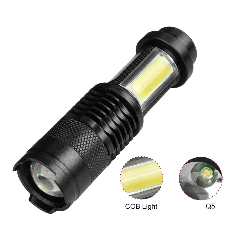 ZK20 Mini Tactical Flashlight LED Keychain police Flashlights 4 Mode Adjustable Focus Zoomable Light COB Work Light Lamp Torch
ZK20 Mini Tactical Flashlight LED Keychain police Flashlights 4 Mode Adjustable Focus Zoomable Light COB Work Light Lamp Torch