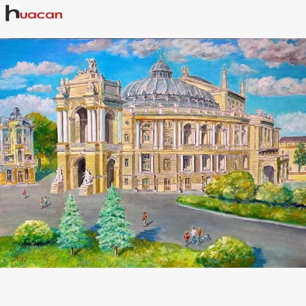 HUACAN 5D DIY Diamond Painting Landscape Mosaic Diamond Embroidery Scenery Home Decoration Full Square Picture Of Rhinestone
HUACAN 5D DIY Diamond Painting Landscape Mosaic Diamond Embroidery Scenery Home Decoration Full Square Picture Of Rhinestone