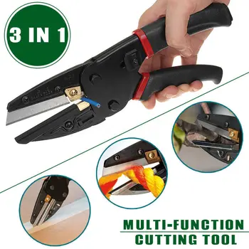 Multi Cut 3 In 1 Power Cutting Tool with Built-In Wire Cutter Utility Knife Cutter Multi Tool Pliers Hand Tools Garden Pruning
Multi Cut 3 In 1 Power Cutting Tool with Built-In Wire Cutter Utility Knife Cutter Multi Tool Pliers Hand Tools Garden Pruning