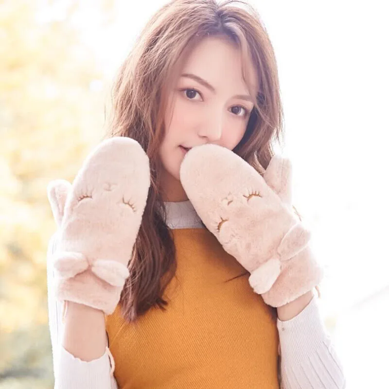 BING YUAN HAO XUAN Winter Gloves Women Soft warm Gloves Ladies Faux Rabbit Fur Girls Gloves Animal Skins Mittens Women Gloves
BING YUAN HAO XUAN Winter Gloves Women Soft warm Gloves Ladies Faux Rabbit Fur Girls Gloves Animal Skins Mittens Women Gloves