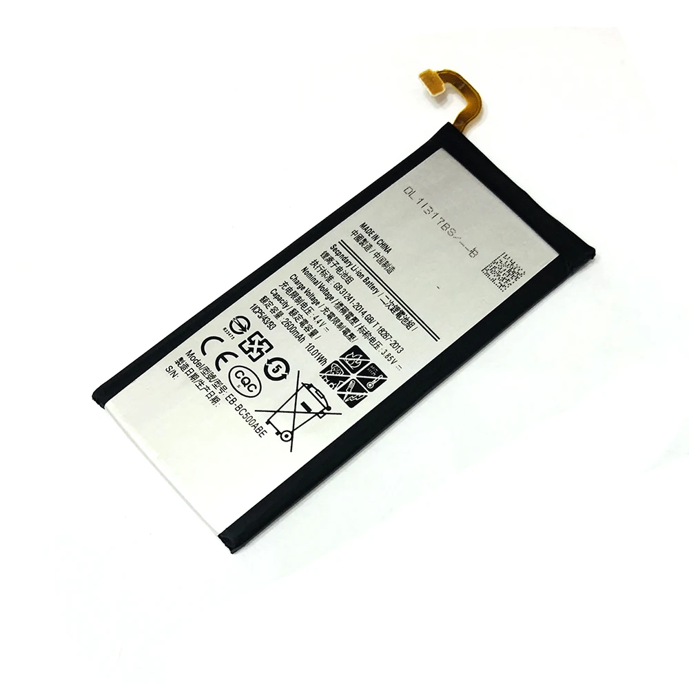 Actually Capacity 2600mAh For Samsung For Galaxy C5 Battery SM-C5000 C5000 EB-BC500ABE Edition Version Replacement Phone Battery
Actually Capacity 2600mAh For Samsung For Galaxy C5 Battery SM-C5000 C5000 EB-BC500ABE Edition Version Replacement Phone Battery