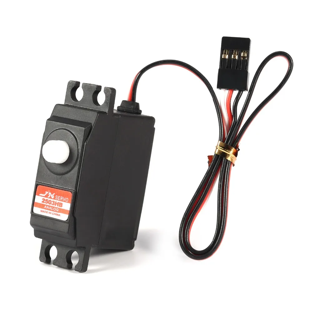 New JX PS-2503HB 4.8V-6V High-Voltage 0.10sec/60 3.35kg Digital Plastic Gear Analog Mini Servo Metal Case for 1/12 RC car
New JX PS-2503HB 4.8V-6V High-Voltage 0.10sec/60 3.35kg Digital Plastic Gear Analog Mini Servo Metal Case for 1/12 RC car