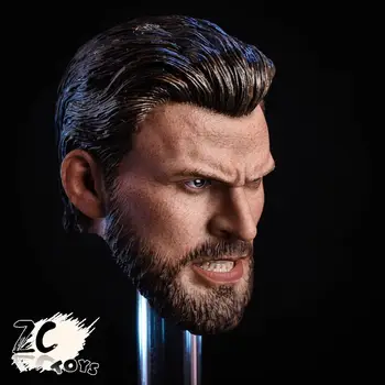 Custom Anger version howl beard 1/6 Captain America Steve Rogers head sculpt for 12inch action figure toy collection
Custom Anger version howl beard 1/6 Captain America Steve Rogers head sculpt for 12inch action figure toy collection