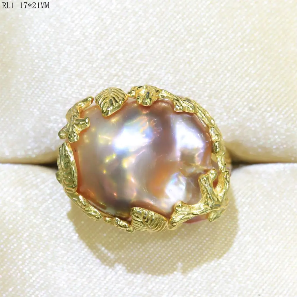 Vintage Leaf Design Pearl Rings S925 Sterling Silver Pearl Rings Jewelry Women DIY Adjustable Rings Lady Gifts Gold Color
Vintage Leaf Design Pearl Rings S925 Sterling Silver Pearl Rings Jewelry Women DIY Adjustable Rings Lady Gifts Gold Color