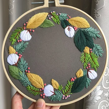 3D Embroidery DIY Cross Stitch Kits Cartoon Flower Patterns Needlework Set with Embroidery Hoop Handmade Embroidery Materials
3D Embroidery DIY Cross Stitch Kits Cartoon Flower Patterns Needlework Set with Embroidery Hoop Handmade Embroidery Materials