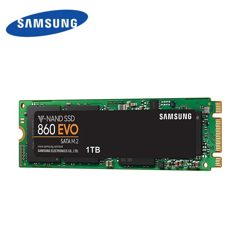 Внутренний твердотельный накопитель SAMSUNG M.2 SSD 860 EVO 120 ГБ 250 500 Гб ТБ | Компьютеры и