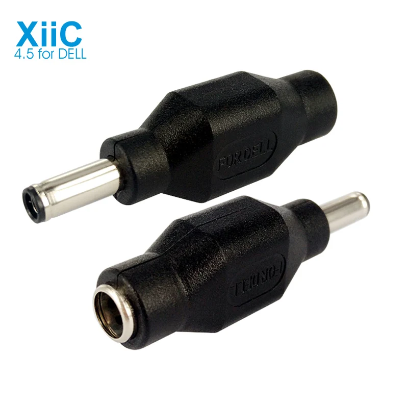 DC Terminals 5.5 * 2.5mm Compatible 5.5*2.1 mm Female to 4.5*3.0 mm Male for DELL Laptop Adapter 4.5x3.0mm DC Connector Adapter
DC Terminals 5.5 * 2.5mm Compatible 5.5*2.1 mm Female to 4.5*3.0 mm Male for DELL Laptop Adapter 4.5x3.0mm DC Connector Adapter
