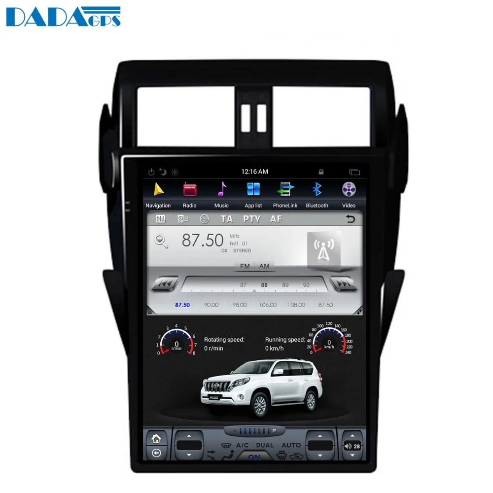 17" Android Tesla style Big Screen Car GPS Navigation For TOYOTA Land Cruiser Prado 150 2014+ head unit multimedia No DVD Player
17" Android Tesla style Big Screen Car GPS Navigation For TOYOTA Land Cruiser Prado 150 2014+ head unit multimedia No DVD Player