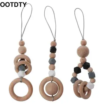Baby Silicone Teether Play Gym Toy Wooden Babe Hanger Toys Toddler Teething Rattle Nursery Toy Newborn Gift
Baby Silicone Teether Play Gym Toy Wooden Babe Hanger Toys Toddler Teething Rattle Nursery Toy Newborn Gift