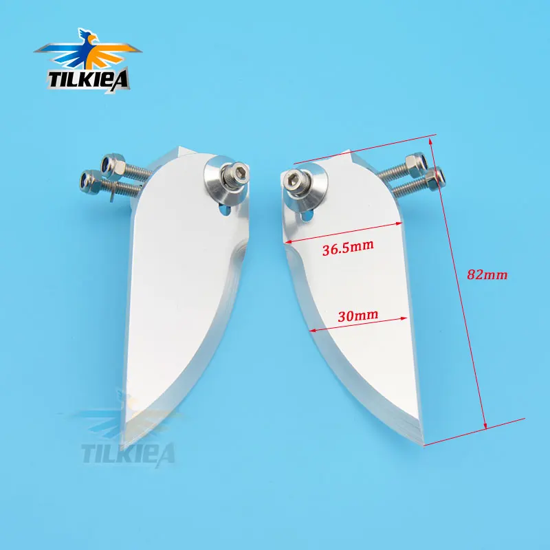CNC Machined Adjustable Aluminum Turn Fins High Precision Turn Fins 82mm X 30mm Length For Rc O Boat Length About 130cm
CNC Machined Adjustable Aluminum Turn Fins High Precision Turn Fins 82mm X 30mm Length For Rc O Boat Length About 130cm