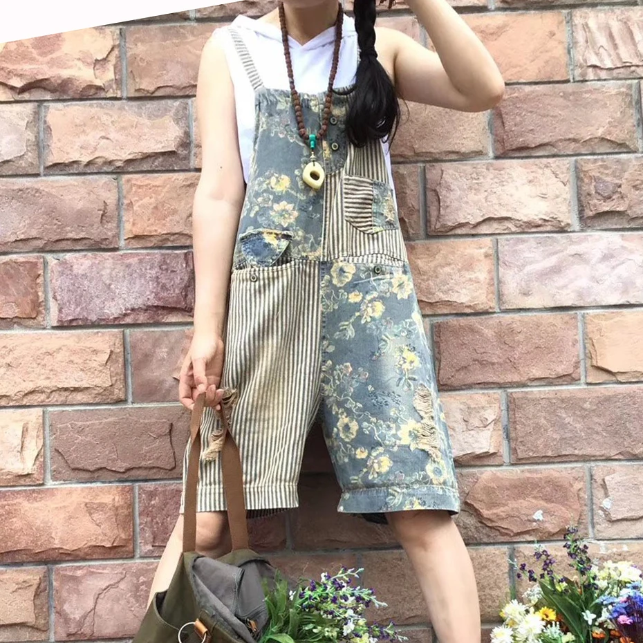 Womens Denim Jumpsuits Rompers Overalls Body Embroidery Floral Print Big Loose Casual Sweet Cute Striped AZ50212217
Womens Denim Jumpsuits Rompers Overalls Body Embroidery Floral Print Big Loose Casual Sweet Cute Striped AZ50212217