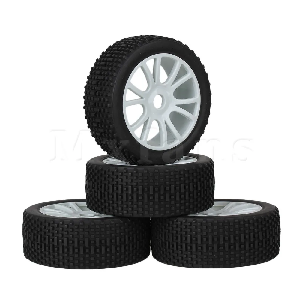 Mxfans 4 x RC1:8 Off Road Car 12-Spoke Plastic Wheel Rim+Square Pattern Rubber Tyre
Mxfans 4 x RC1:8 Off Road Car 12-Spoke Plastic Wheel Rim+Square Pattern Rubber Tyre