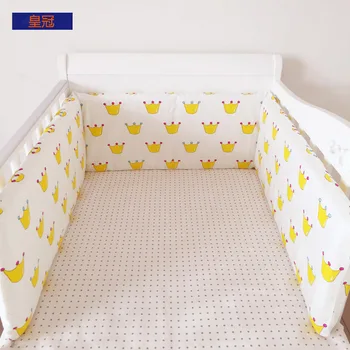 Hot Baby Bed Crib Bumper U-Shaped Detachable Cotton Newborn Bumpers Nursing Crib Protector Infant Safe Fence Line 180*30cm
Hot Baby Bed Crib Bumper U-Shaped Detachable Cotton Newborn Bumpers Nursing Crib Protector Infant Safe Fence Line 180*30cm