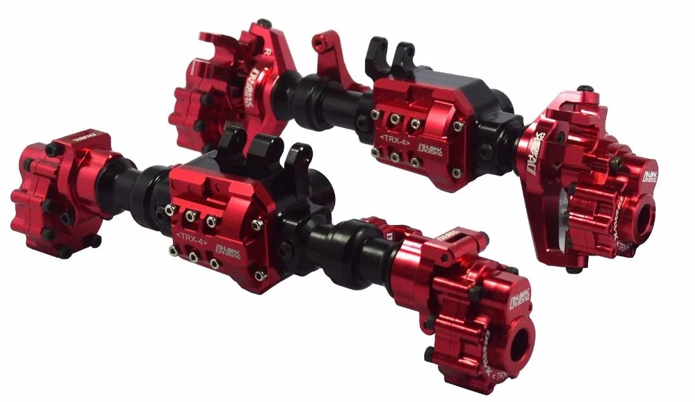 CNC Machined Aluminum Front Rear Portal Axles Housing For Traxxas TRX-4 Crawler
CNC Machined Aluminum Front Rear Portal Axles Housing For Traxxas TRX-4 Crawler