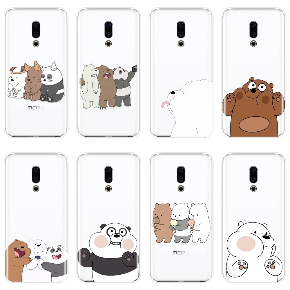 Case For Meizu 15 Lite 16 Plus 16th 16x We Bare Bears Panda Silicone Soft Back Cover For Meizu U10 U20 Pro 6 7 Plus Phone Case
Case For Meizu 15 Lite 16 Plus 16th 16x We Bare Bears Panda Silicone Soft Back Cover For Meizu U10 U20 Pro 6 7 Plus Phone Case