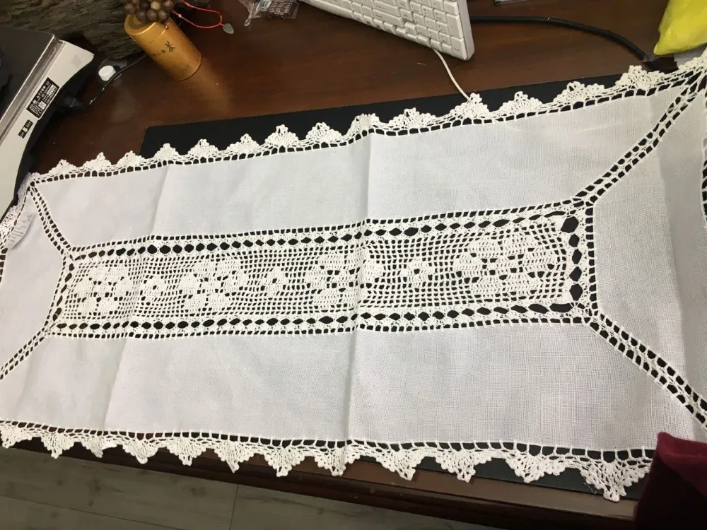 high grade cotton crocheted table runner household use wedding decor table runner
high grade cotton crocheted table runner household use wedding decor table runner