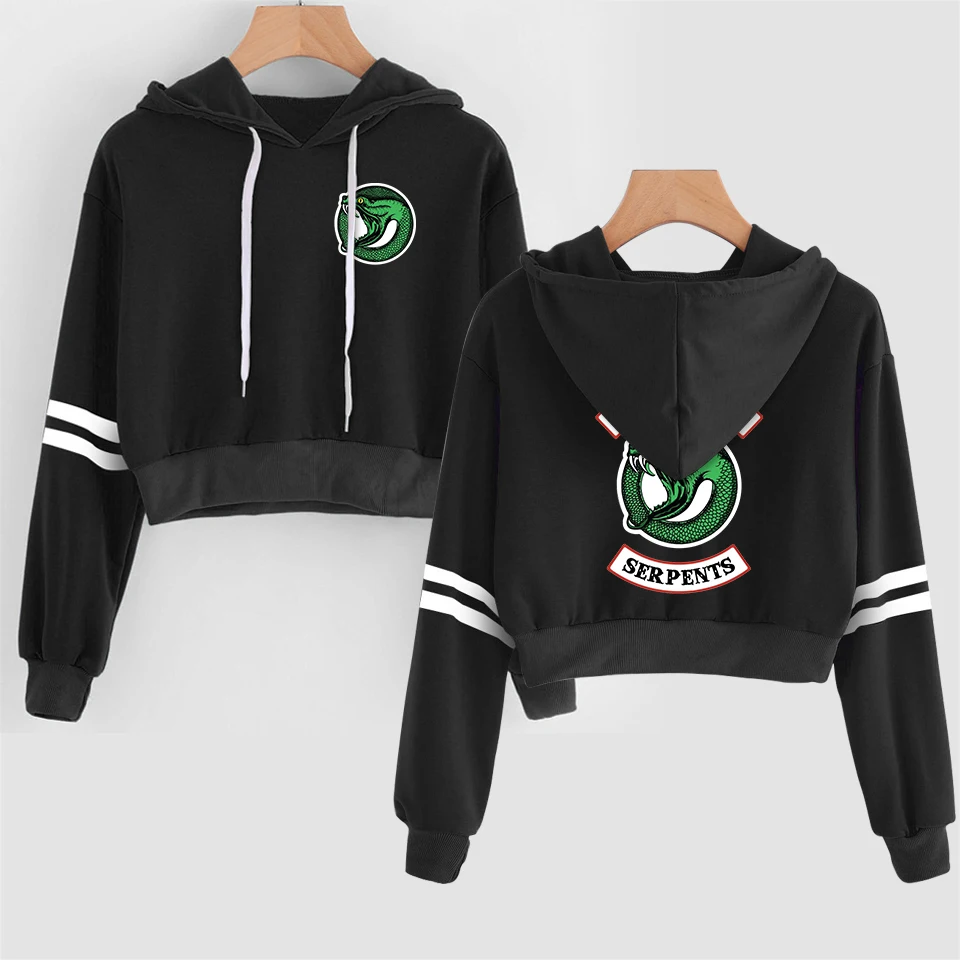 2019 Sping Riverdale Hooded Short loose hoodies printing Women's hip hop casual Harajuku long-sleeved Warm Hoodies
2019 Sping Riverdale Hooded Short loose hoodies printing Women's hip hop casual Harajuku long-sleeved Warm Hoodies