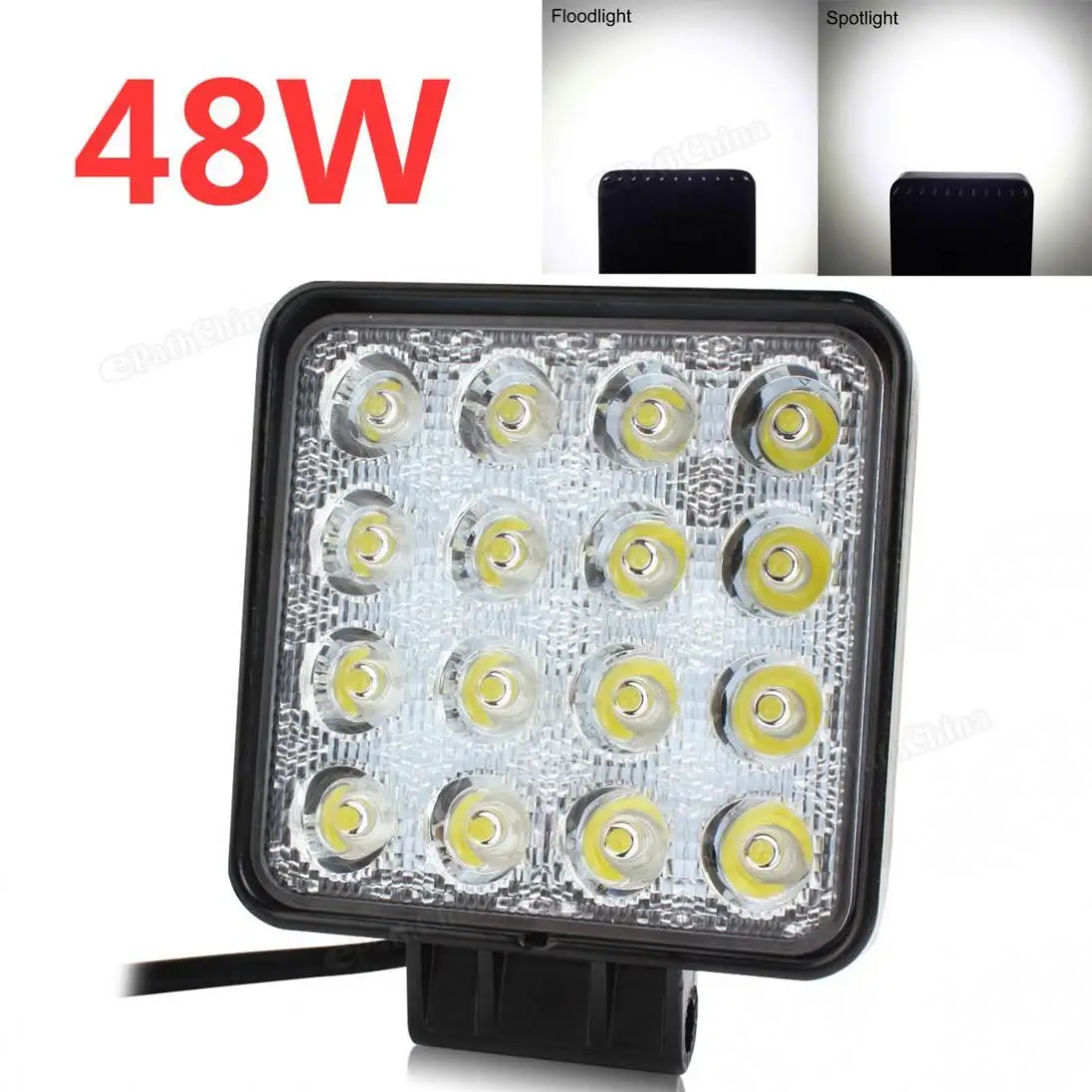 1 Piece 3200LM 48W Square Waterproof Car Offroad LED Working Light Off Road Auto Work Lamp For Truck / ATV/ Boat
1 Piece 3200LM 48W Square Waterproof Car Offroad LED Working Light Off Road Auto Work Lamp For Truck / ATV/ Boat